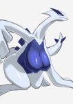  absurd_res anthro anthrofied big_breasts breasts curvy_figure female hi_res huge_breasts klkl5manccodg14 kneeling legendary_pok&eacute;mon lugia nintendo pok&eacute;mon pok&eacute;mon_(species) semi-anthro simple_background slightly_chubby solo thick_thighs video_games voluptuous white_background wide_hips 