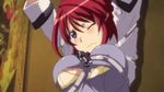  animated animated_gif bra gif lingerie lowres oribe_mafuyu red_hair school_uniform seikon_no_qwaser underwear 