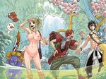  boots breasts casual clothed_male_nude_female cmnf erza_scarlet fairy_tail gray_fullbuster happy_(fairy_tail) image_manipulation lucy_heartfilia naked natsu_dragneel nude nude_filter photoshop plue pussy uncensored undressing zenra 