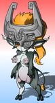  bat_wings cow_ears cow_tail cowgirl demon_wings hooves imp_midna midna multi_nipples p.chronos red_eyes udder what 