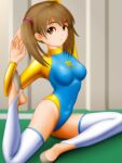  1girl athletic_leotard leotard non-web_source samejima_minoru 