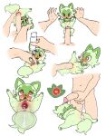  &lt;3 &lt;3_eyes absurd_res ahegao anus balls bestiality blep blush bodily_fluids cervix cheek_tuft chest_tuft clitoris cum cum_in_pussy cum_inside duo facial_tuft felid feline female feral forurune fur genital_fluids genitals green_body green_fur hi_res human human_on_feral impregnation interspecies larger_male leaking leaking_cum legs_up looking_pleasured lube lying male male/female mammal nintendo on_back open_mouth pawpads paws penetration penis pok&eacute;mon pok&eacute;philia pussy red_eyes sex simple_background size_difference smaller_female spread_legs spreading sprigatito sweat tongue tongue_out tuft vaginal vaginal_penetration video_games white_background 