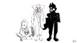  anthro canid canine changed_(video_game) digital_media_(artwork) dr._k_(changed) hi_res humanoid lin_(changed) looking_at_viewer male mammal puro_(changed) video_games 