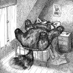  ailurid anthro bed bedroom biped female furniture mammal mei_lee mrpibmo parody pawpads red_panda solo 
