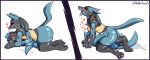  &lt;3 age_difference anthro balls big_butt blue_body blue_fur blush bodily_fluids breasts butt canid canine cum digital_media_(artwork) drooling duo female female_penetrated fur genital_fluids genitals hi_res incest_(lore) larger_female lucario male male/female male_penetrating male_penetrating_female mammal mature_female mother mother_and_child mother_and_son nintendo older_female open_mouth parent parent_and_child penetration pixel_(artwork) pok&eacute;mon pok&eacute;mon_(species) red_eyes riolu saliva secrets-from-dark sex simple_background size_difference smaller_male smile son tail_motion tailwag thorns tongue tongue_out vaginal video_games white_background wide_hips young younger_male 