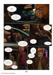  anthro callitrichid capuchin_monkey car cebid clothed clothing comic dialogue digital_media_(artwork) english_text felid fur garage gun hair handgun haplorhine hi_res inside jacket joshua_reed lagomorph laudanumserum leather leather_clothing leather_jacket leather_topwear leporid letho_donovan letterman_jacket long_ears male mammal markings monkey neon new_world_monkey night open_mouth outside pantherine police police_car primate rabbit ranged_weapon sky smile speech_bubble stripes tamarin text tiger topwear tuft url vehicle weapon 