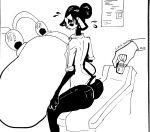  big_breasts bodily_fluids breast_milking breasts doctor drugs giant_panda hi_res huge_breasts hyper hyper_breasts lactating machine mammal milk milking_machine pills ursid 