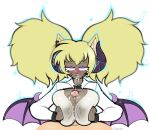  ahegao aura big_breasts big_hair blue_eyes blush bodily_fluids bow_tie breast_grab breast_play breast_squeeze breasts canid canine clothing cum cum_between_breasts cumming_outside cumming_together demon ejaculation eye_roll fangs fapmew female first_person_view genital_fluids genitals hair hand_on_breast hi_res horn humanoid hybrid looking_pleasured looking_up lube lube_on_breasts magic makeup male male/female mammal markings not_furry open_mouth orgasm orgasm_face orgasm_from_titfuck penis pigtails pom_poms pov_titfuck sex smile solo solo_focus succubus suit tanned tanned_skin tears tears_of_pleasure tina_(vrabo) titfuck tongue vitality_drain were werecanid werecanine werewolf whisker_markings whiskers white_suit wings 