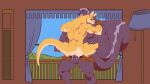  2d_animation anal anal_penetration animated anthro anthro_on_anthro anthro_penetrated anthro_penetrating anthro_penetrating_anthro curtains duo fuzzamorous hi_res interspecies kangaroo lamp macropod male male/male male_penetrated male_penetrating male_penetrating_male mammal marsupial mommyulysses nude penetration sex 