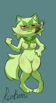  absurd_res anthro anthropormorphic domestic_cat drugs felid feline felis fictional_species furry gen9starter green hi_res mammal marijuana nintendo nsfw pok&eacute;mon pokemon_scarlet pokemon_violet sprigatito video_games 