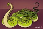 alternate_body_type dreamworks female feral hi_res kung_fu_panda master_viper overweight pattern_scales reptile scalie slightly_chubby snake spicynoodleart thick_body viper
