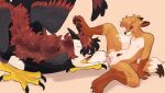  ambiguous_gender andromorph andromorph/ambiguous anthro birdpaw_(artist) canid canine cunnilingus dragon fox intersex intersex/ambiguous kaimstain mammal oral sex vaginal 