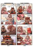  anthro autofellatio boss_(gym_pals) canid canine canis comic felid genital_piercing genitals gym_pals h155296 hi_res humanoid_genitalia humanoid_penis lion male mammal master_(gym_pals) masturbation nipple_piercing nipples oral oral_masturbation pantherine penile penile_masturbation penis penis_piercing piercing prince_albert_piercing wolf 