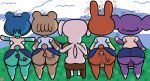 anal anal_penetration animal_crossing anthro bear bluebear_(animal_crossing) bubble_butt bunnie_(animal_crossing) butt butt_focus canid canine canis clothed clothing domestic_dog female group hi_res k.k._slider klutzatdusk koala lagomorph leporid male male/female mammal maple_(animal_crossing) marsupial nintendo object_in_ass penetration public rabbit rear_view sex_toy sex_toy_in_ass sex_toy_in_pussy sex_toy_insertion short_stack standing stealth sydney_(animal_crossing) upskirt vaginal vaginal_penetration vibrator vibrator_in_ass vibrator_in_pussy vombatiform