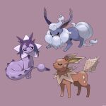 absurd_res ambiguous_gender brown_body brown_fur fakemon fakeveelution feral fur hi_res neck_tuft paws quadruped simple_background tail togebora tuft