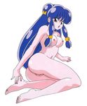  1girl ass blue_hair breasts legs long_hair nipples nude pussy ranma_1/2 shampoo_(ranma_1/2) solo thighs uncensored 
