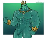 0deeno 2024 abs balls big_muscles blue_balls blue_body blue_glans blue_penis blush epic_games flaccid foreskin fortnite front_view genitals glans glistening glistening_balls glistening_body glistening_genitalia glistening_glans glistening_penis goo_creature goo_humanoid hi_res huge_muscles humanoid humanoid_genitalia humanoid_penis male mostly_nude muscular muscular_humanoid muscular_male not_furry partially_retracted_foreskin pecs penis poseidon_(fortnite) rippley_(fortnite) simple_background solo standing