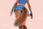 3d_(artwork) animated anthro arlindafox canid canine digital_media_(artwork) female fox fur mammal solo tail