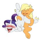  applejack_(mlp) blonde_hair blush bodily_fluids clitoris cunnilingus doodlemark duo earth_pony equid equine eyes_closed female female/female feral friendship_is_magic genital_fluids genitals hair hasbro hi_res hooves horn horse long_hair mammal my_little_pony mythological_creature mythological_equine mythology oral orange_body pony purple_hair purple_tail pussy rarity_(mlp) sex simple_background tail tongue tongue_out unicorn unicorn_horn vaginal vaginal_fluids white_background white_body 