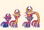  &lt;3 :3 arthropod brother brothers changeling friendship_is_magic hasbro long_neck love my_little_pony pharynx_(mlp) reformed_changeling sibling sockiepuppetry thorax_(mlp) 