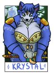  abs anthro avian beak biceps big_breasts big_muscles bird blue_body blue_fur blue_hair breasts canid canine canis ceschi clothed clothing digital_media_(artwork) falco_lombardi female fox fox_mccloud fur group hair krystal_(star_fox) larger_female macro male mammal muscular nintendo size_difference smile standing star_fox topwear trio white_body white_fur 