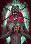  anthro blood bodily_fluids chain claws euplerid fossa fur gore hellraiser hi_res hooks kevintheradioguy lament_configuration looking_pleasured male male/male mammal piercing portal solo teeth 