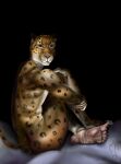  5toed claws feet felid feline hi_res high_heels leopard mammal mroleoso muscular pantherine paws pinksoles plantigrade soles toes 