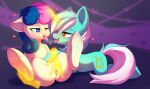  &lt;3 5_fingers blue_eyes blue_hair bonbon_(mlp) cutie_mark dinoalpaka disembodied_hand ears_down earth_pony equid equine female female/female feral fingering fingers friendship_is_magic genitals green_body hair half-closed_eyes hasbro hi_res hooves horn horse lyra_heartstrings_(mlp) magic mammal multicolored_hair my_little_pony narrowed_eyes one_eye_closed pink_hair pivoted_ears pony pussy tongue tongue_out two_tone_hair two_tone_tail unicorn vaginal vaginal_fingering white_hair yellow_eyes 