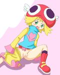  amitie blonde_hair hat highres madou_monogatari no_panties pussy puyopuyo 