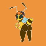  absurd_res anthro arthropod bea(quoththeraven909) bee big_butt butt female hi_res hymenopteran insect quoththeraven909 small_wings solo wings 