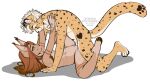  2022 4_toes 5_fingers alpha_channel anthro anthro_on_anthro anthro_penetrated anthro_penetrating anthro_penetrating_anthro cheetah digital_media_(artwork) duo feet felid feline female female_penetrated fingers kittydee male male/female male_penetrating male_penetrating_female mammal penetration sex simple_background smile toes transparent_background vaginal vaginal_penetration 
