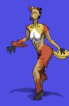  anthro delphox female hi_res mawgraw nintendo pok&eacute;mon pok&eacute;mon_(species) solo transformation video_games 