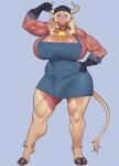  abs animal_humanoid big_breasts bovid bovid_humanoid bovine bovine_humanoid breasts cattle_humanoid female hi_res hidarikiki horn horned_humanoid huge_breasts humanoid mammal mammal_humanoid muscular muscular_female solo thick_thighs wide_hips 