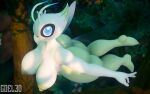  antenna_hair anthro big_breasts big_butt bottomless breasts butt celebi clothed clothing coel3d female flying forest forest_background green_nipples hair hanging_breasts legendary_pok&eacute;mon looking_at_viewer nature nature_background nintendo nipples pinup plant pok&eacute;mon pok&eacute;mon_(species) pose smile smiling_at_viewer solo spread_arms tree video_games wide_hips wings 