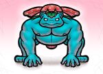  alanottaviano anthro barazoku belly hi_res male male/male mammal musclegut muscular nintendo overweight pok&eacute;mon pok&eacute;mon_(species) slightly_chubby solo sumo venusaur video_games 