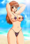  beach bikini breasts cleavage dead_or_alive kasumi kasumi_(doa) swimsuit tecmo venus_bikini 