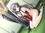  bdsm bondage bound butt_plug buttplug buttplug_tail cg chain chains collar dream_soft long_hair minao_kogawa natural_another_one pet_play slave tail tsurugi_hagane 