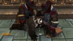  3d_(artwork) blizzard_entertainment digital_media_(artwork) giant_panda hi_res lingchiyun_(artist) male male/male mammal pandaren paws sex taran taran_zhu ursid video_games warcraft whitebrowned_(artist) 