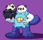  body_swap duo feet giant_panda head_swap humanoid_feet lutrine male mammal marblepan mustelid nintendo oshawott pangoro pok&eacute;mon pok&eacute;mon_(species) ursid video_games what 