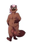  absurd_res animated balls big_balls canid canine chrois foreskin genitals hair hi_res huge_balls humanoid_genitalia humanoid_penis hyper hyper_balls hyper_genitalia long_foreskin male mammal navel outie_navel penis pink_hair raccoon_dog tanuki tight_foreskin walk_cycle 