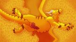  abdominal_bulge absurd_res dragon duo erection feral genitals hi_res male penis seres_(seresdragon) solo sprawled vore wriithe 
