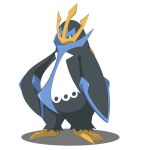  2022 ambiguous_gender anthro avian empoleon hand_on_stomach hi_res inahon485 looking_at_viewer nintendo pok&eacute;mon pok&eacute;mon_(species) simple_background solo video_games white_background 