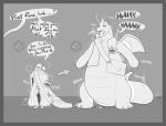  2021 anthro arcticfrigidfrostfox before_and_after dialogue digital_media_(artwork) directional_arrow dragonite english_text female grey_background growth hi_res human human_to_anthro mammal membrane_(anatomy) membranous_wings nintendo open_mouth pigtails pok&eacute;mon pok&eacute;mon_(species) simple_background species_transformation standing surprise text tongue tongue_out transformation unseen_character video_games wing_growth wings 
