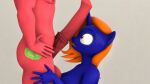  anthro big_macintosh_(mlp) breasts cutie_mark duo earth_pony equid equine fan_character female friendship_is_magic genitals heart_taker hi_res horn horse male mammal my_little_pony open_mouth penis penis_on_face pony skippyarts unicorn 