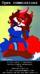  absurd_res accessory anthro caliluminos canid canine character_name: clothing dress female fox garter hi_res mammal pose seductive solo vixi 