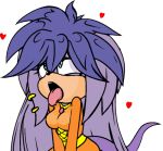  anthro archie_comics breasts echidna female gala-na low_res mammal monotreme open_mouth orgasm_face piercing raccoonshinobi sega solo sonic_the_hedgehog_(archie) sonic_the_hedgehog_(comics) sonic_the_hedgehog_(series) tongue tongue_out 