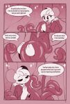  anthro caressing clothing comic conditional_dnp dialogue fur hair hi_res male mammal mouse murid murine reggie_(whygena) robe rodent tentacles white_body white_fur white_hair whygena wrapping 