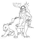  2022 anthro anthro_on_feral anthro_penetrating anthro_penetrating_feral avian bedroom_eyes bestiality chair duo elicitie english_text eye_roll felid female female_on_anthro female_penetrated feral feral_penetrated fur furniture lion looking_pleasured male male/female male_on_feral male_penetrating male_penetrating_female male_penetrating_feral mammal monochrome narrowed_eyes pantherine penetration seductive sex simple_background text 