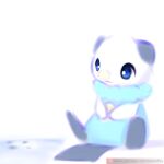  ambiguous_gender blue_body blue_eyes blue_sclera feral hi_res mammal mustelid nintendo nude open_mouth oshawott outline pok&eacute;mon pok&eacute;mon_(species) simple_background snoiifoxxo solo video_games white_background 