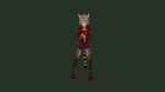  16:9 animated anthro asian_clothing chinese_clothing chinese_dress clothing dress east_asian_clothing felid feline female hi_res humanoid legwear mammal new_year_2022 pantherine short_playtime spacehorndog stockings tiger widescreen 